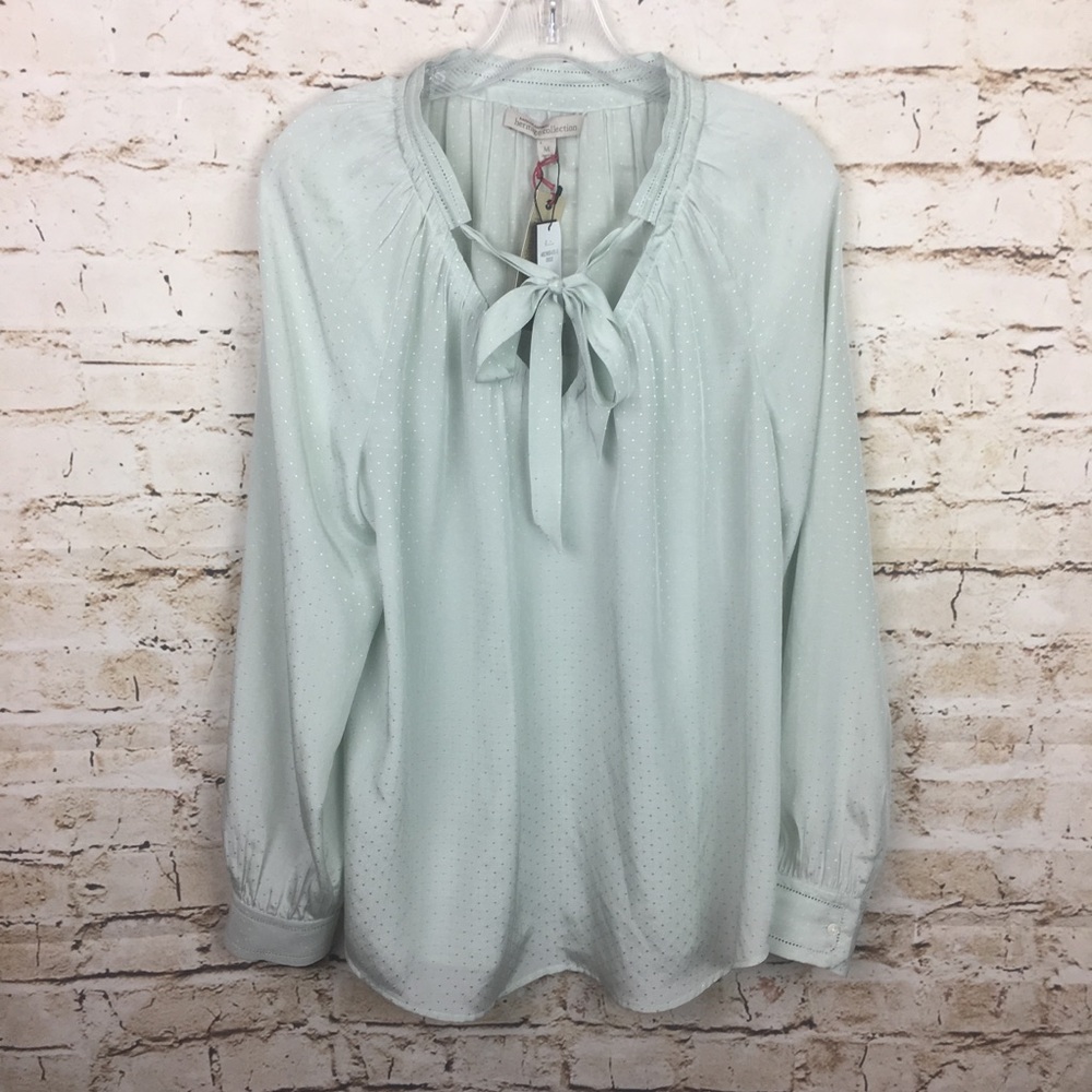 ❌SOLD❌Banana Republic Heritage Coll Tie Blouse